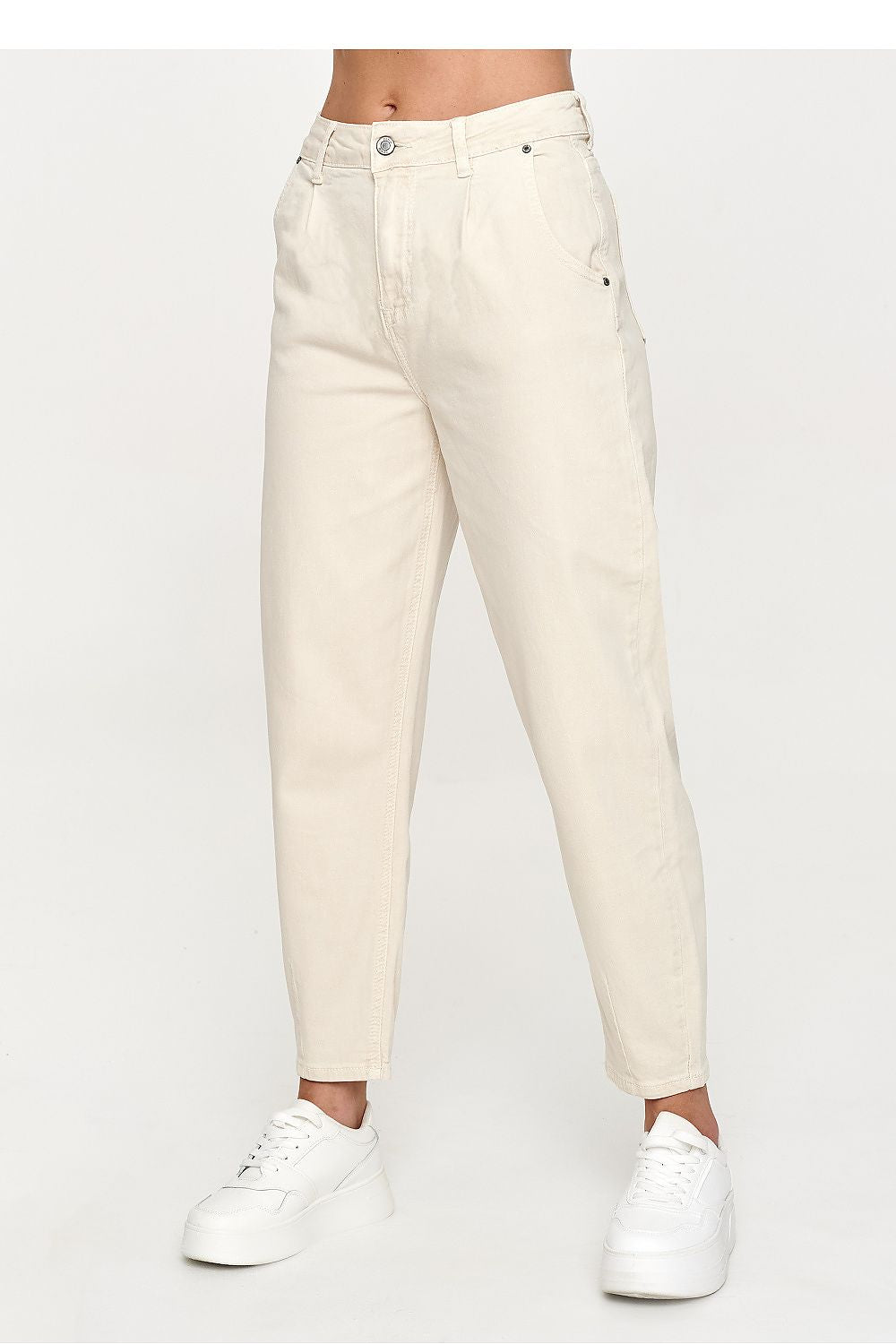 Jeans model 231013 Makadamia